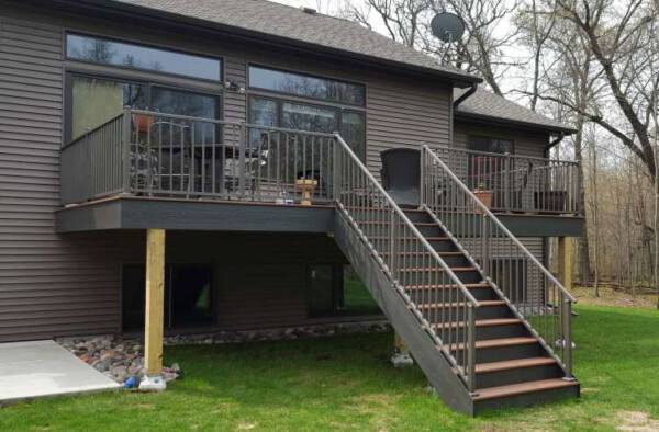 Composite Decks Gallery - Northland Landscape & Construction